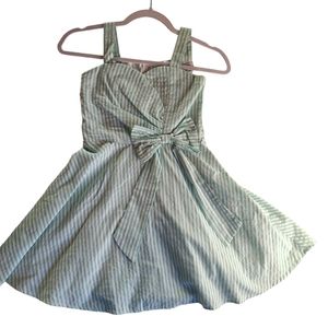 Rare Editions Sleeveless Striped Dress sz. 10